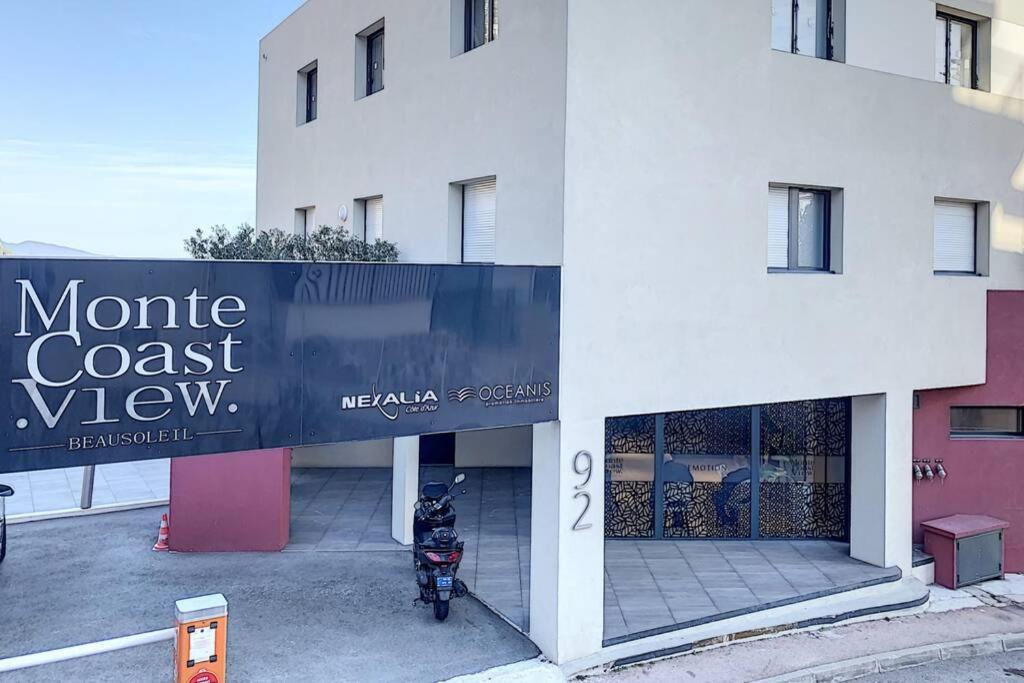 Great Studio With A Sea View And Parking In 400 Meters From Monaco Бюсолей Екстериор снимка