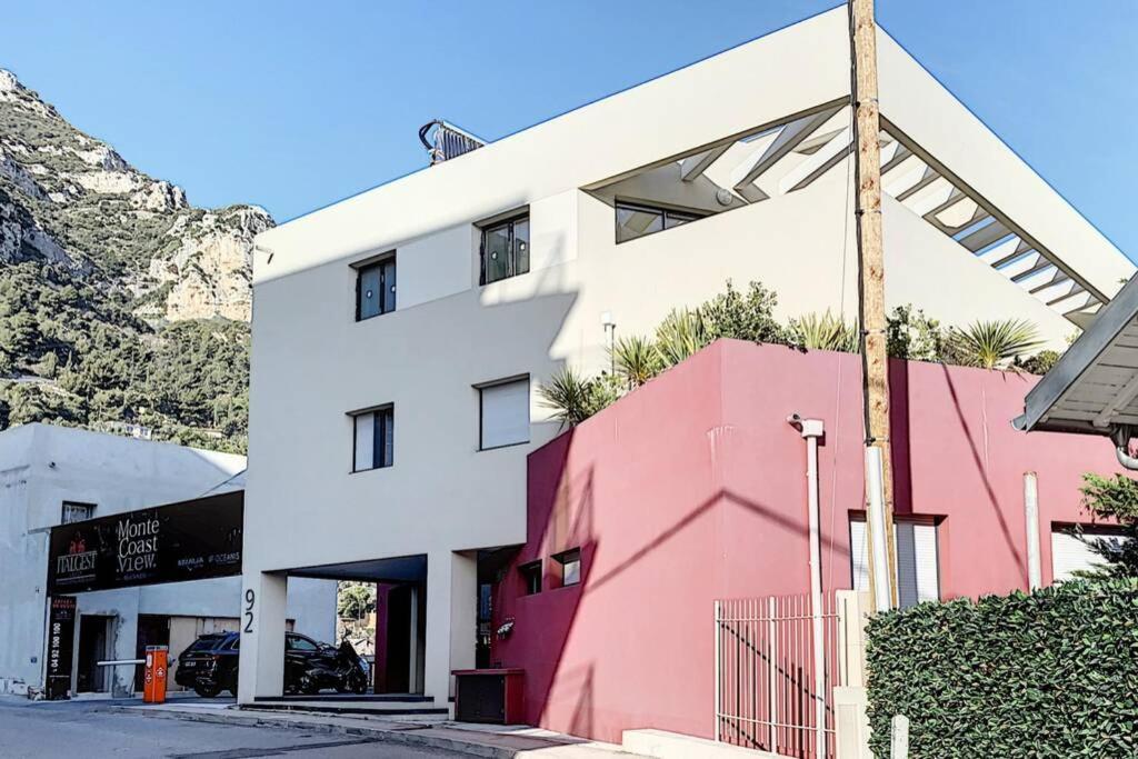 Great Studio With A Sea View And Parking In 400 Meters From Monaco Бюсолей Екстериор снимка